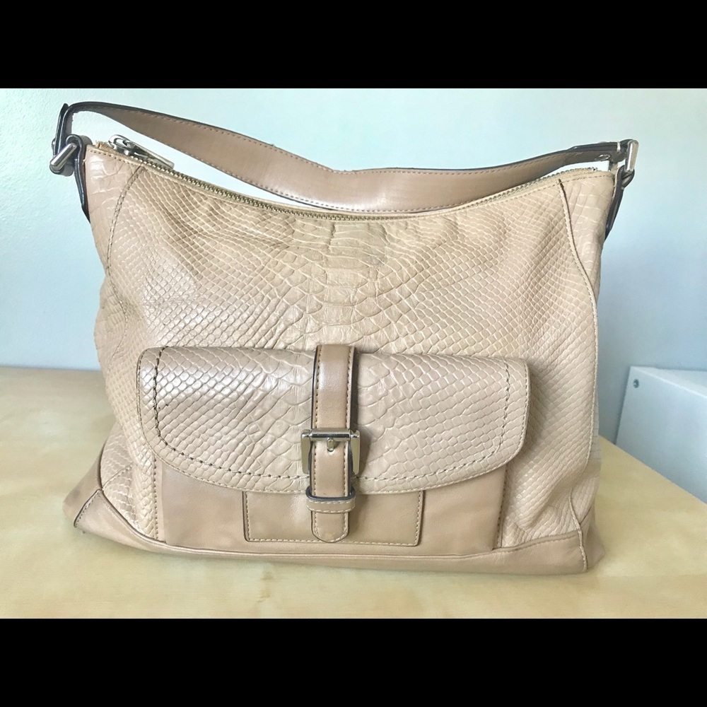 Coach Handbag - Tan color